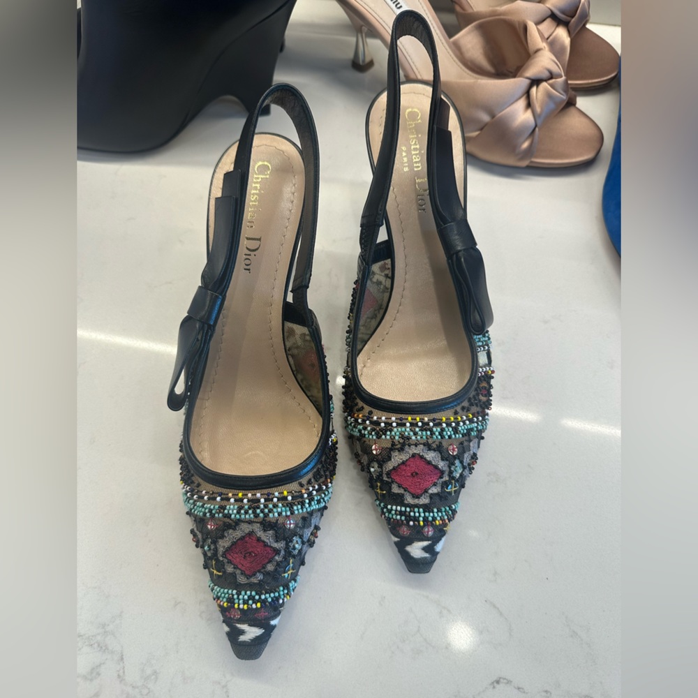 SOLD Dior D Moi sling backs